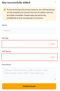 API Key Copy